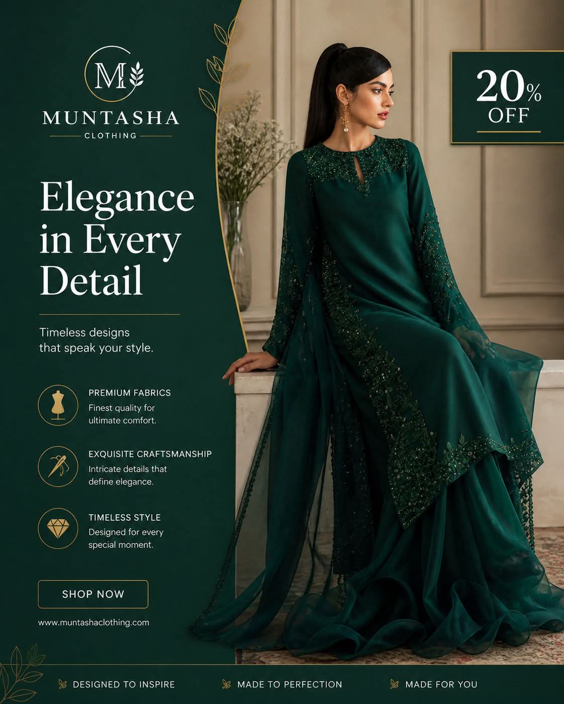 Muntasha Clothing Ad