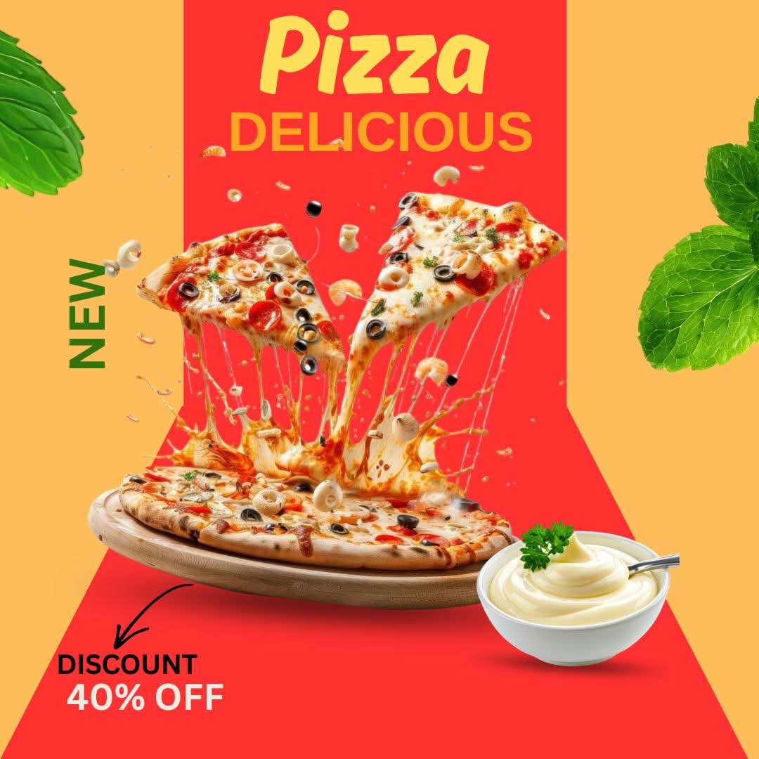 Pizza Delicious Ad